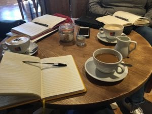 List writing