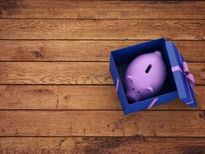 Open banking piggy bank
