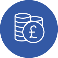 Icon for keep track of your finances