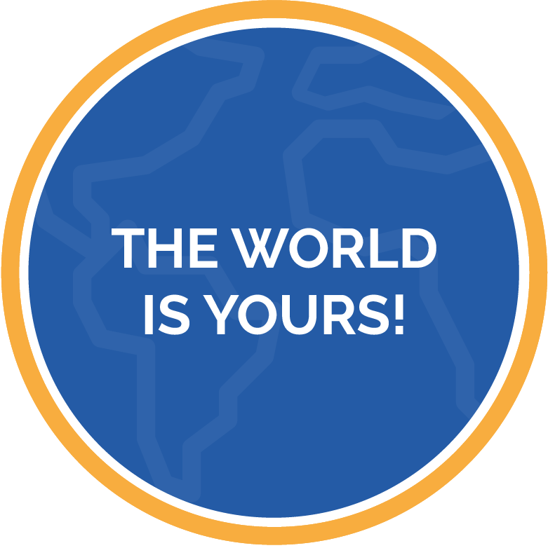 The world is yours graphic